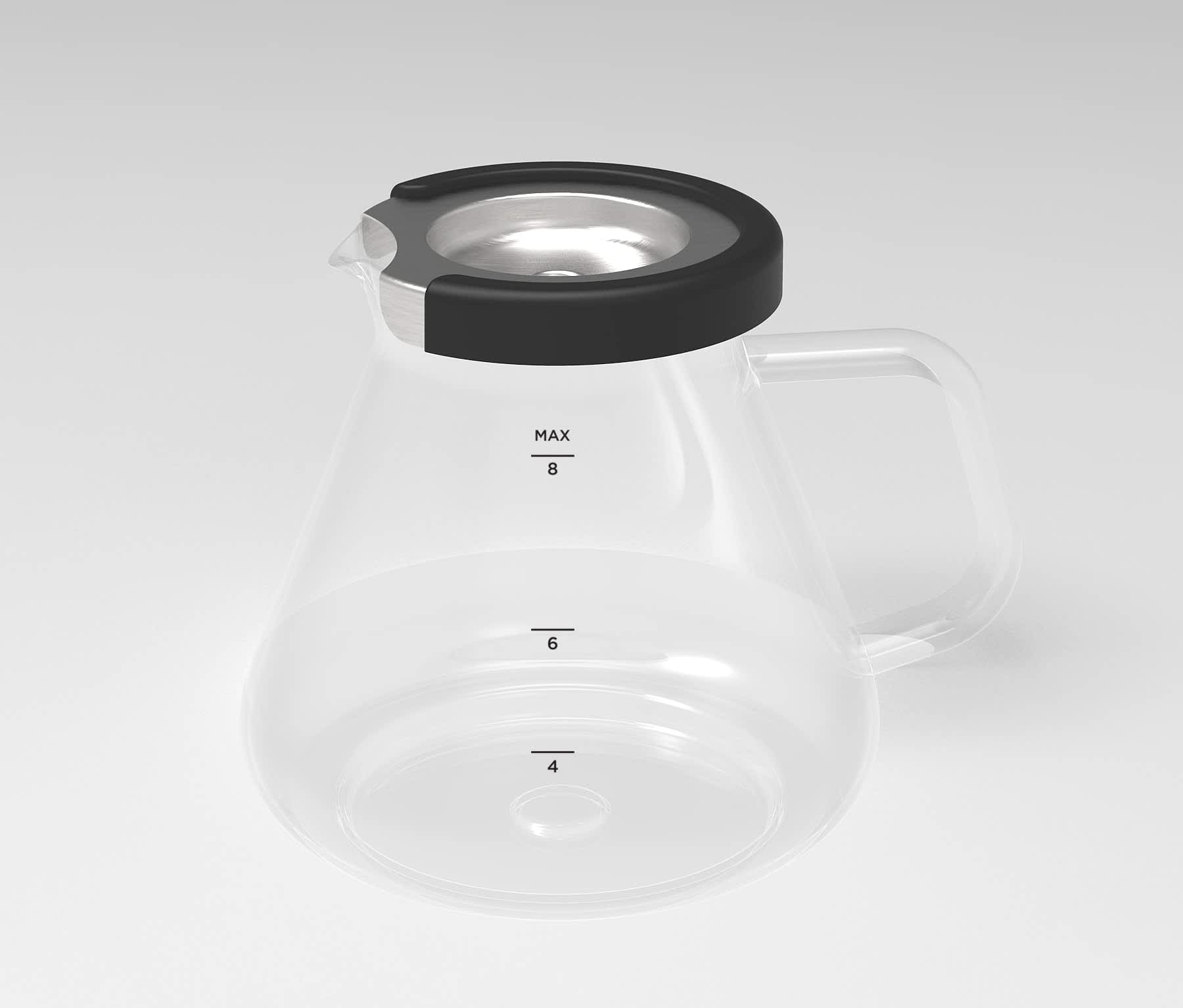 Simply Good Coffee Plastic free brewer glass