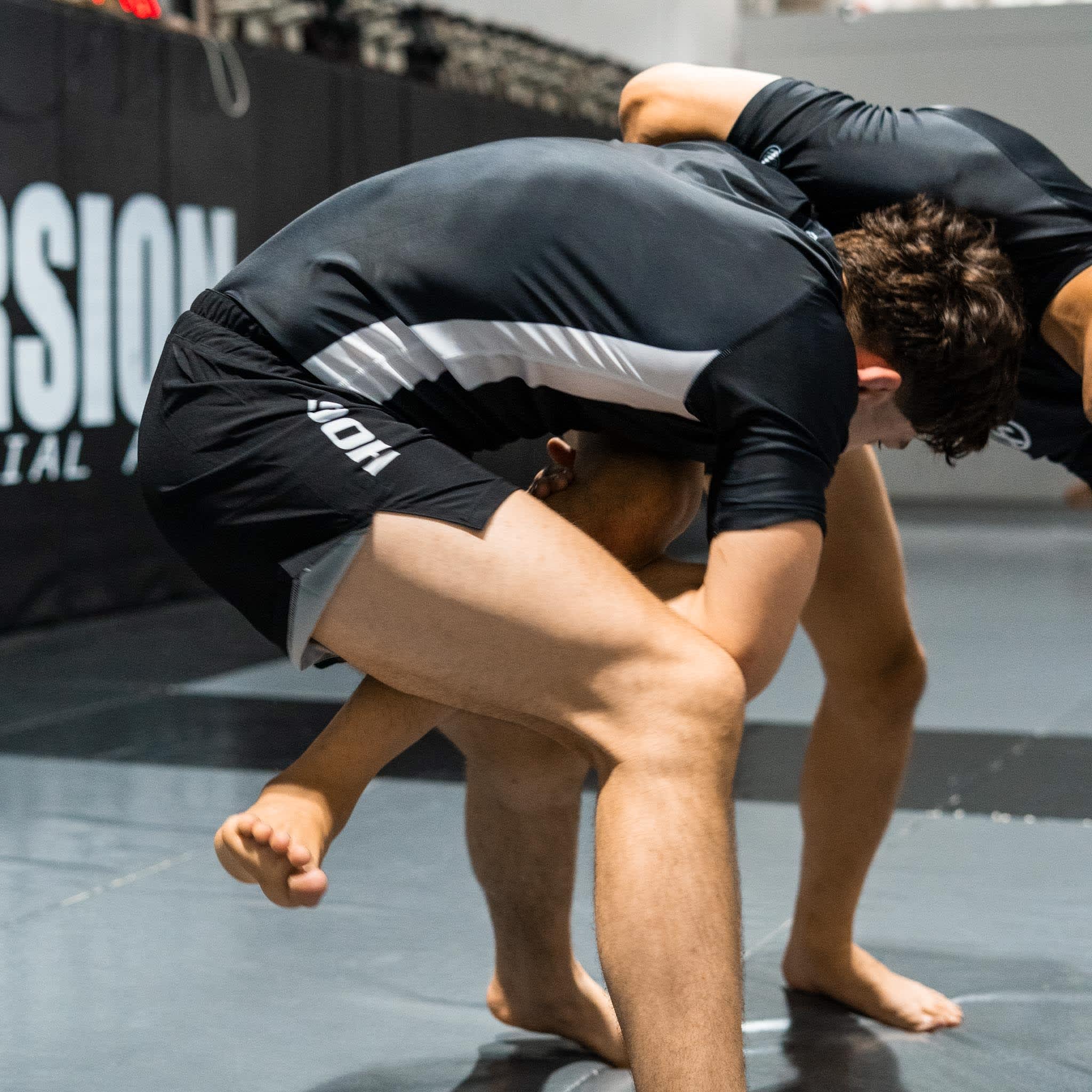 Hooks BJJ Compression Rash Guard - Anti-Microbial and Moisture Control