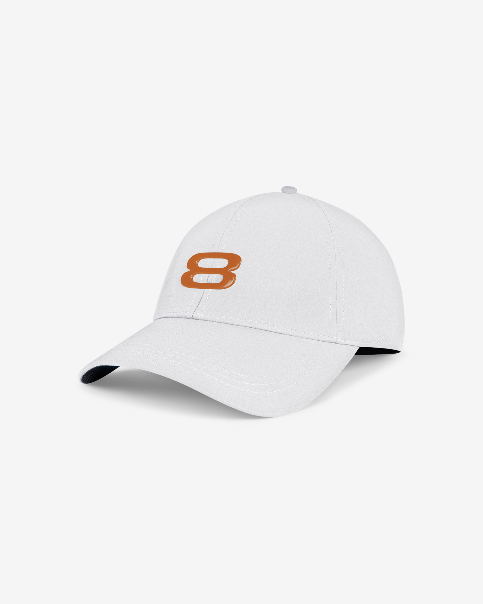 White/Burnt Orange
