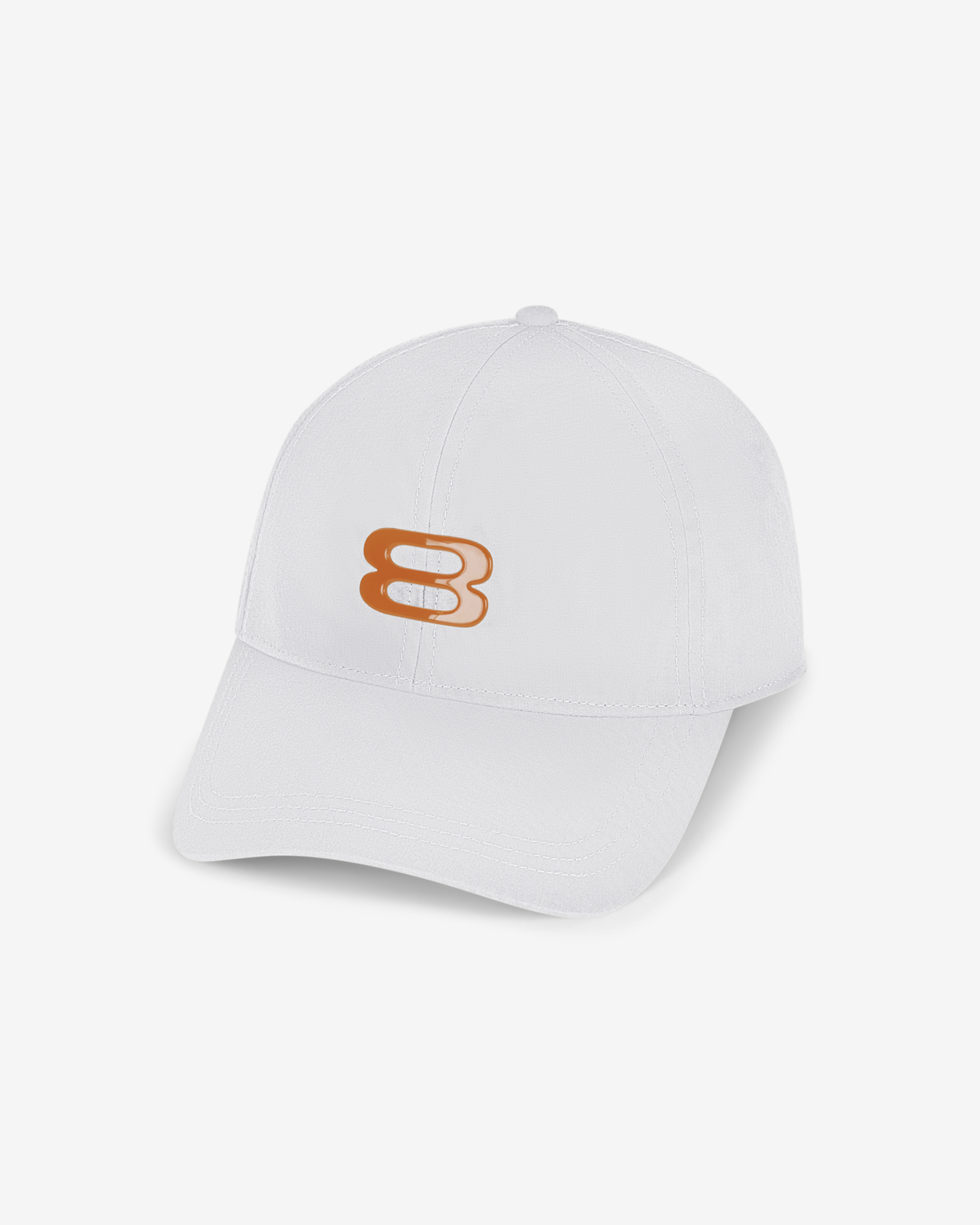 White/Burnt Orange