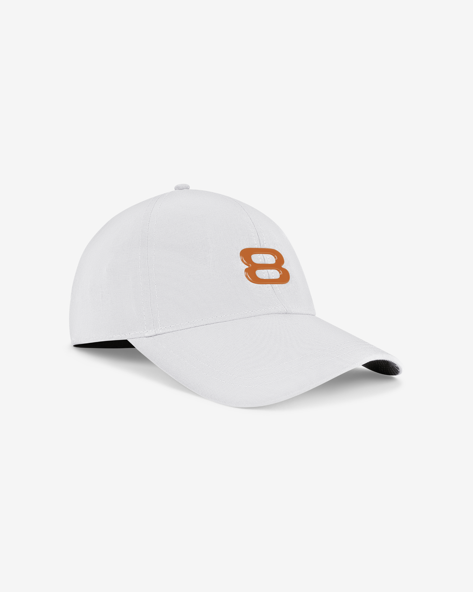 White/Burnt Orange