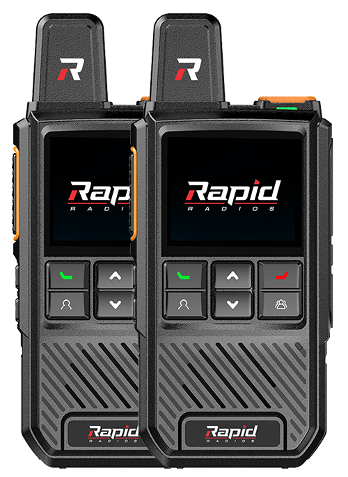 Rapid Radios Unlimited Range Walkie-Talkies