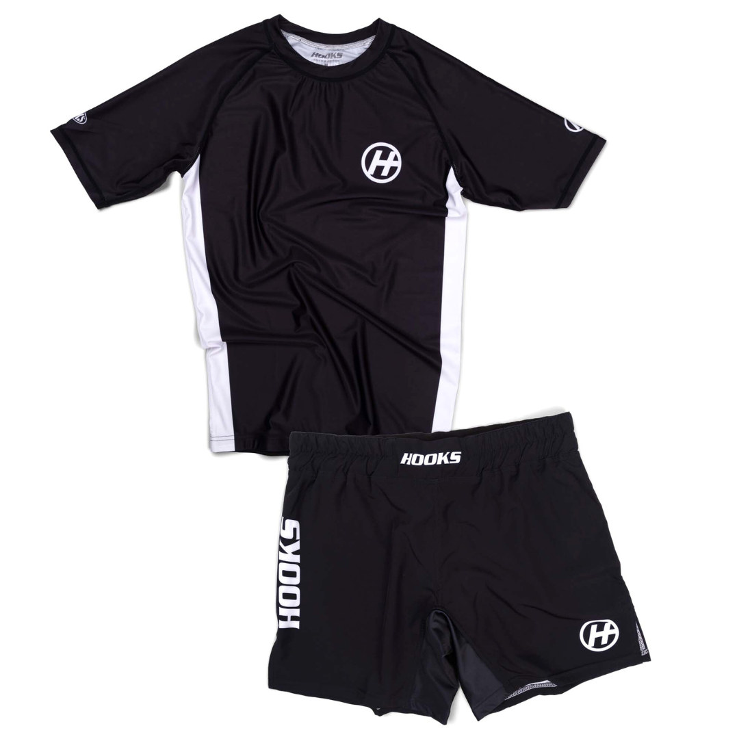 Hooks BJJ Rash Guard for Men - Moisture-Wicking Performance Gear