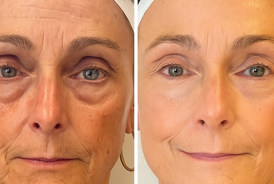 Skin-improving foundation ingredients