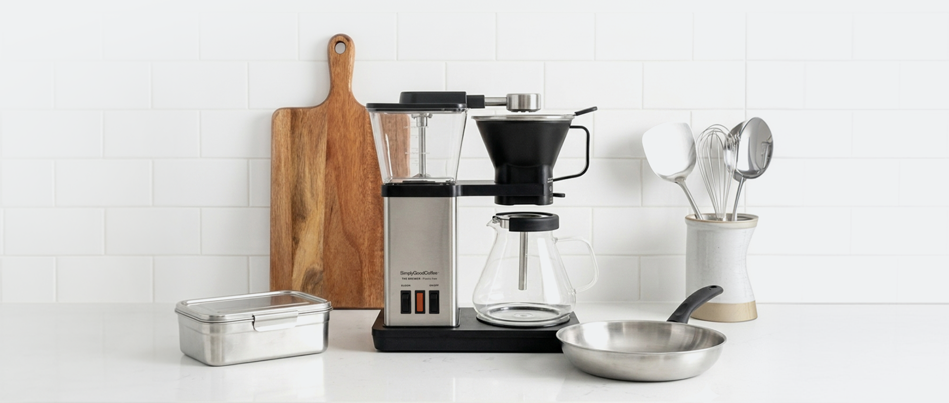 Plastic-Free Coffee Maker