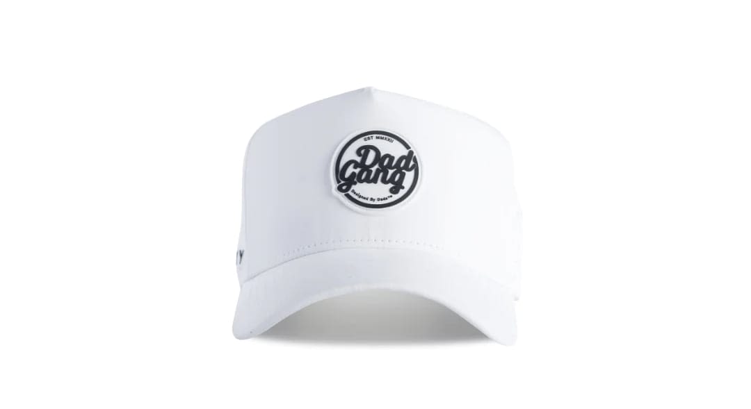 White Athletic DadGang Seal
