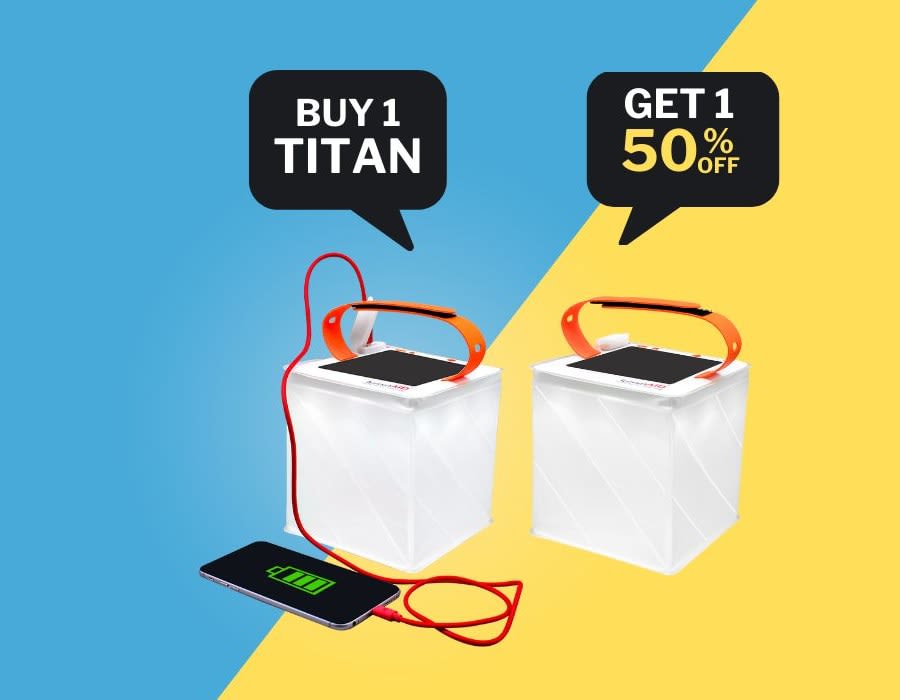 Buy 1 Titan, Get 1 50% Off