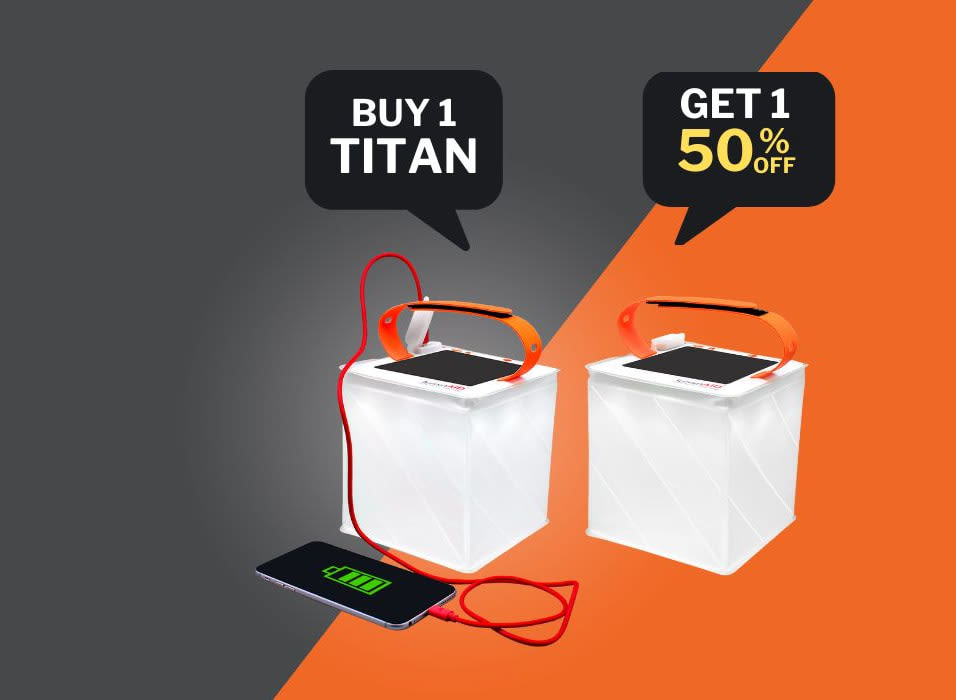Buy 1 Titan, Get 1 50% Off