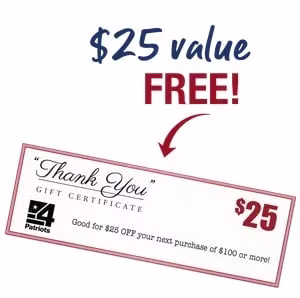 $25 Gift Certificate