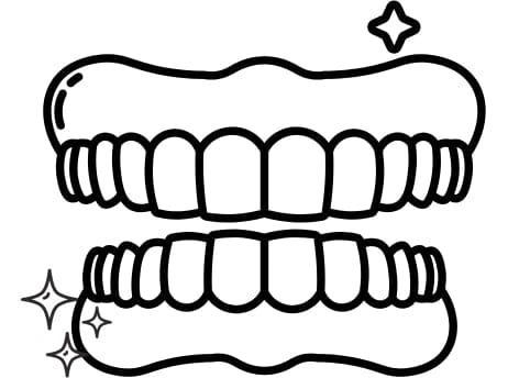 The Result: Clean, hygienic dentures