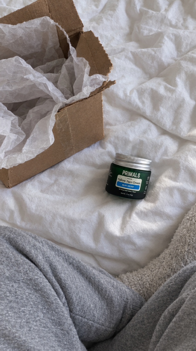 Customer photo with PRIMALS Tallow Face Cream